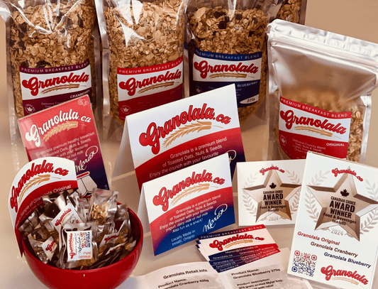 Granolala retailer merchandizing support materials