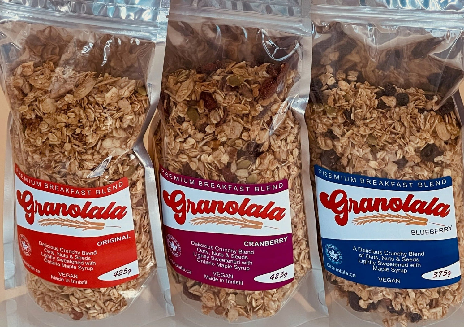 Triple Flavour Packs - Granolala.ca