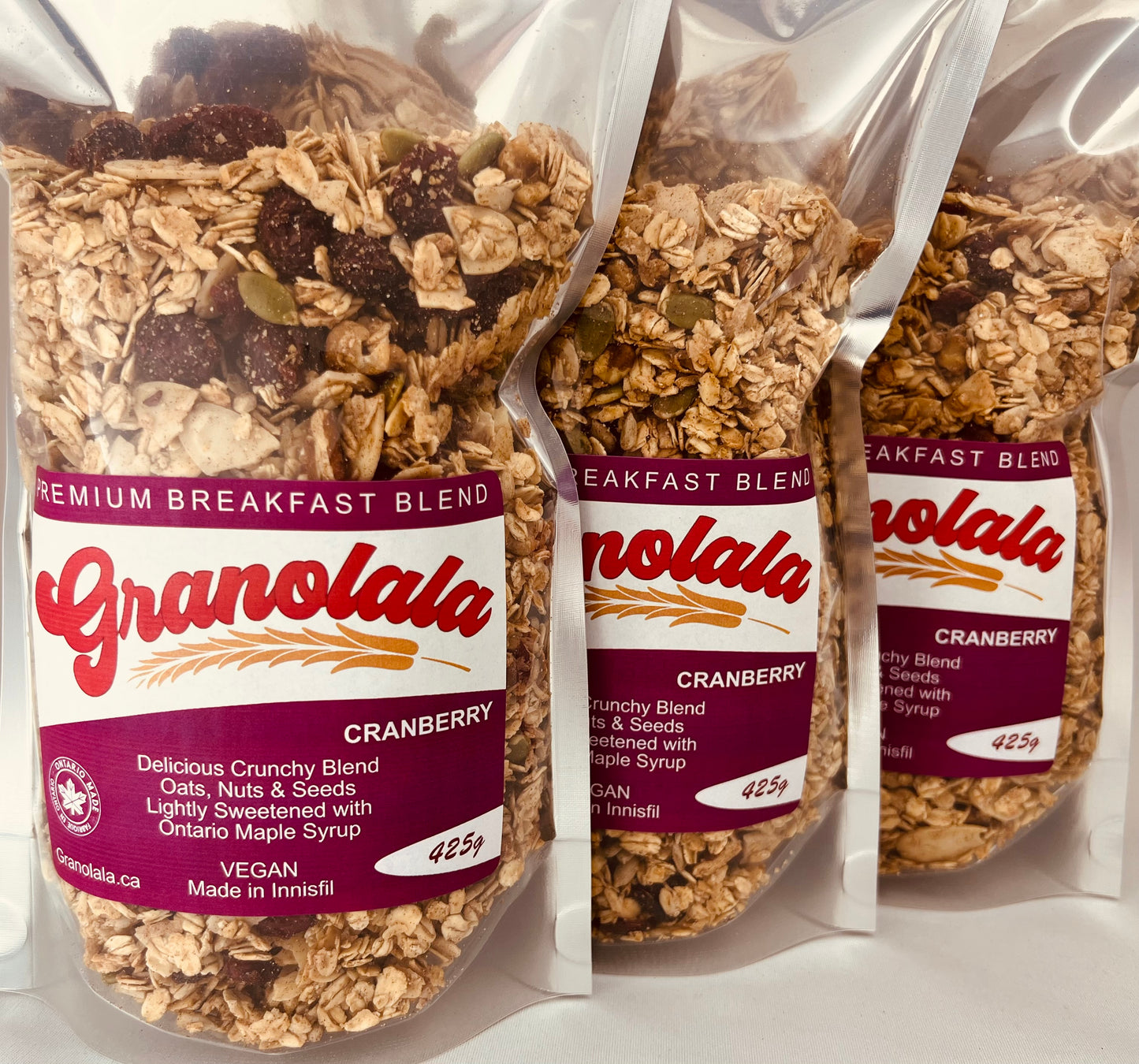 Granolala Cranberry Three Pack