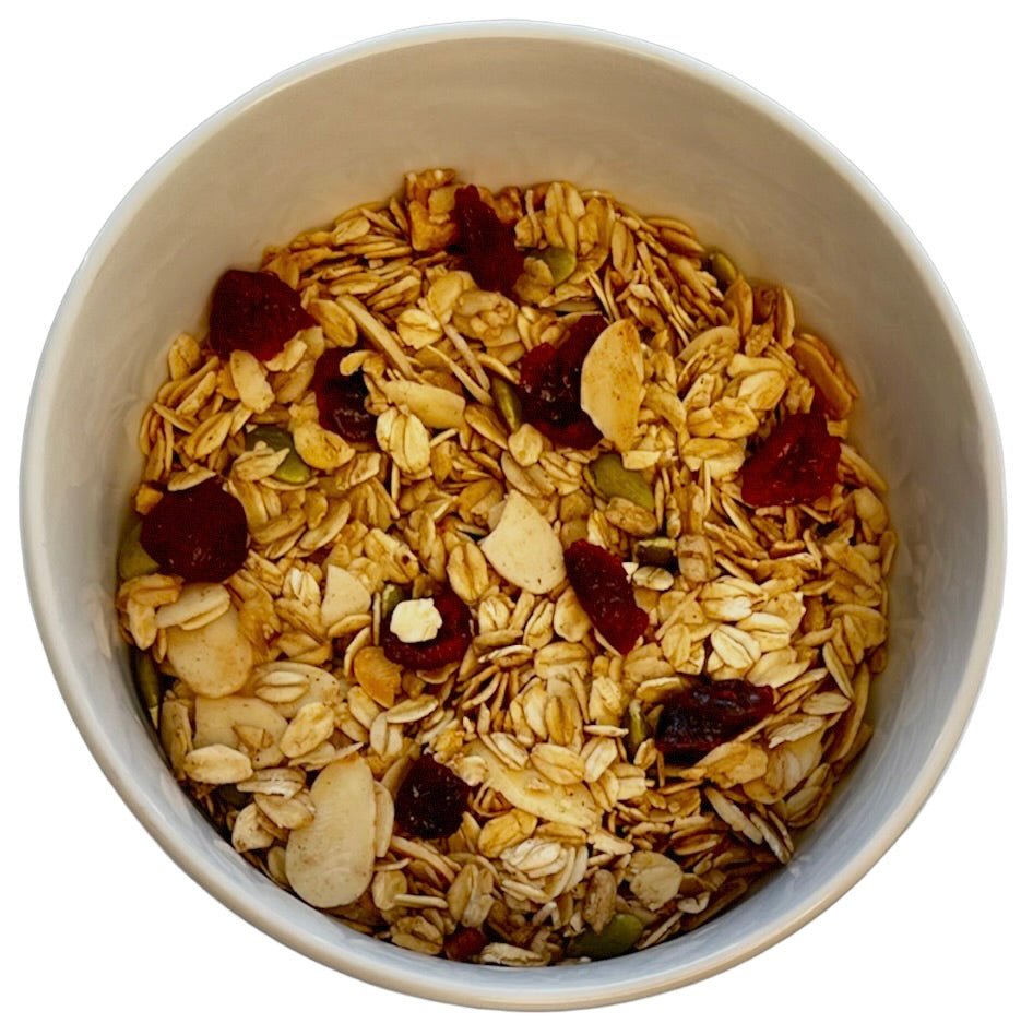 Bowl containing Granolala Cranberry