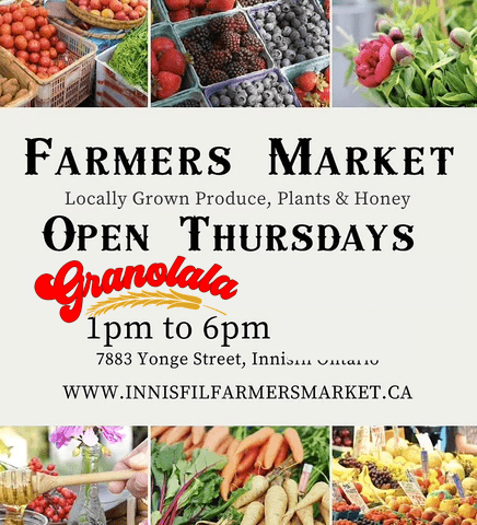 Granolala at Innisfil Farmers' Market on Thursday Sept 25, 2025
