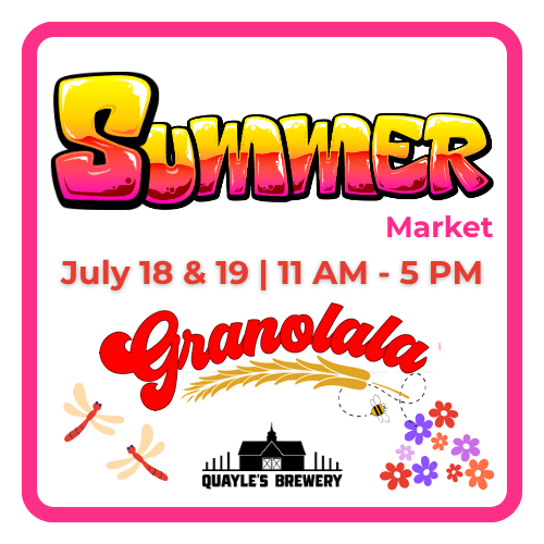 Granolala at Quayle's Summer Market July 18 & 19, 2026