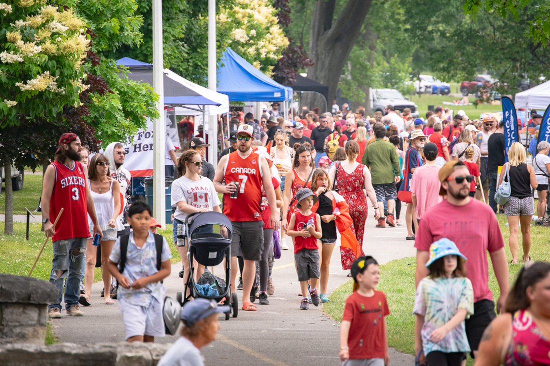 Canada Day Festival July 1, 2026 at Midland's Little Lake Park