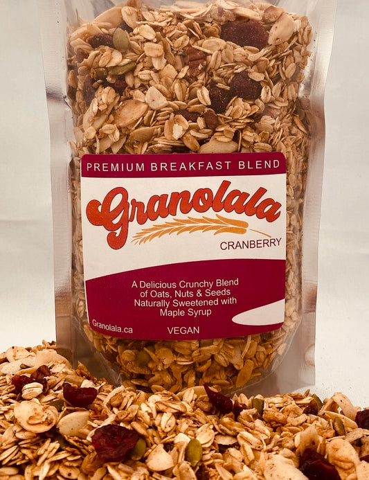 Granolala CRANBERRY product front Large