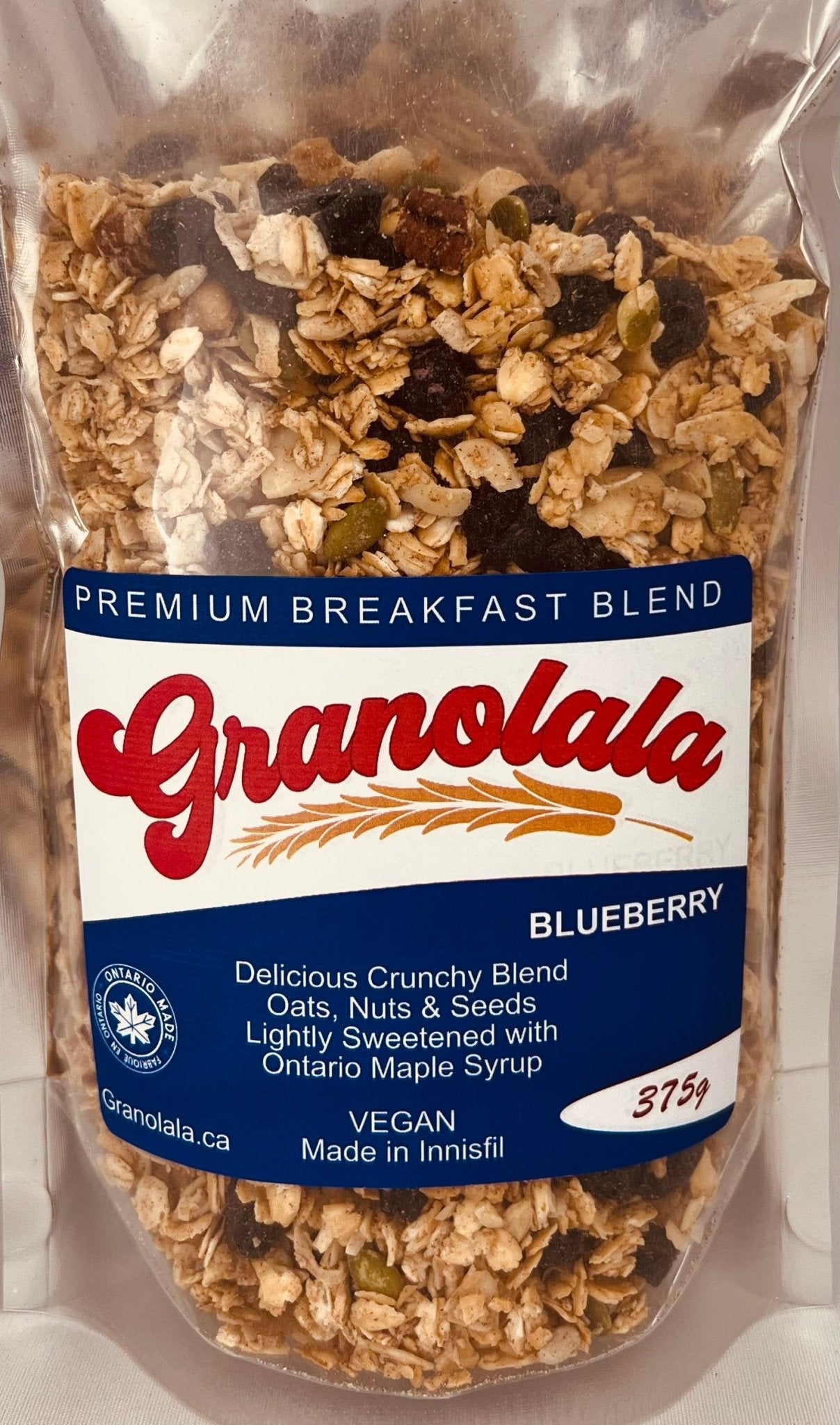 Granolala Blueberry 375g